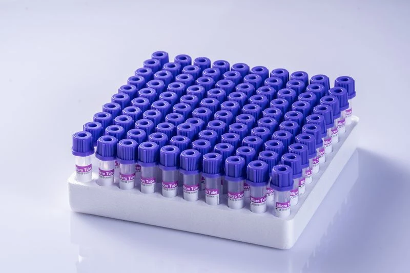 1 ml 0,5 ml mikrocső EDTA K3 mikro vérvételi cső